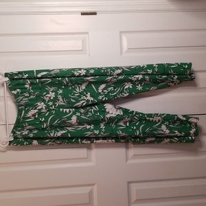 Melissa Paige Pants XL Floral Pattern